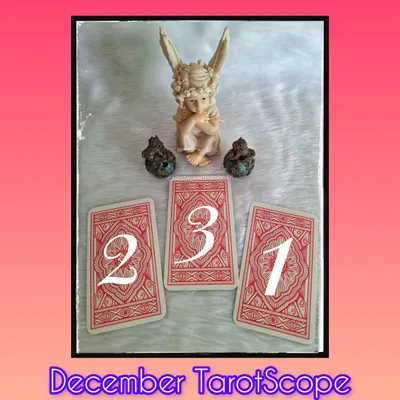 Here is the December 2023 TarotScope card selection. I invite my followers to pick a card to receive guidance for the month ahead.