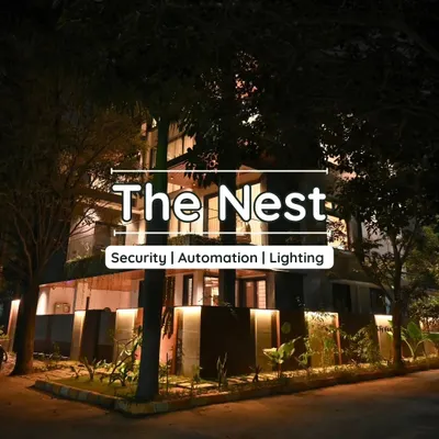 A preview of "The Nest," one of our projects focusing on security, automation, and lighting. Our goal is to create homes that are not only smart but also welcoming and secure from the moment you arrive.