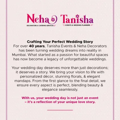 It all began with a dream to make every wedding magical. For over 40 years, my team and I have been part of countless love stories, and this passion has become a legacy of creating unforgettable celebrations that are a true reflection of you.