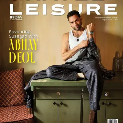 The cover of Travel + Leisure India featuring Abhay Deol, styled by me for the 'Transforming Asia' issue. We went with a relaxed yet stylish look, pairing a simple tank with patterned trousers to capture the 'susegad' Goan vibe.