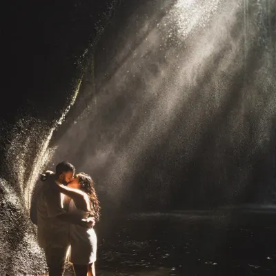 We are so proud that this magical moment, a couple's kiss in a waterfall, was recognized with a Wedisson Award. This image represents our commitment to creating internationally acclaimed, award-winning photography.