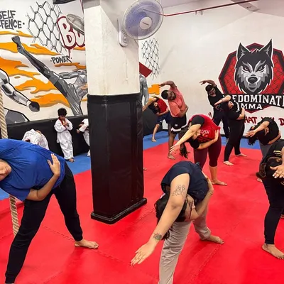 Our MMA and Zumba fusion classes offer the best of both worlds: strength and endurance from martial arts, plus cardio and fun from dance.