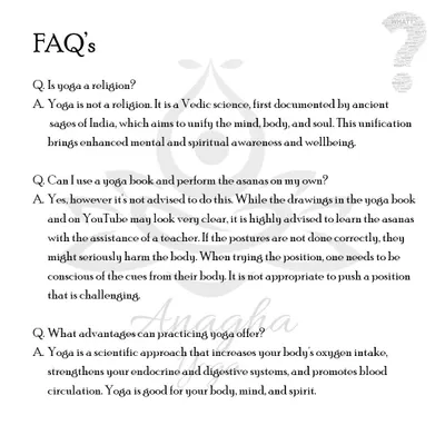 Is yoga a religion? No, it is a Vedic science aimed at unifying the mind, body, and soul. This graphic also explains why learning from a teacher is safer than from a book.