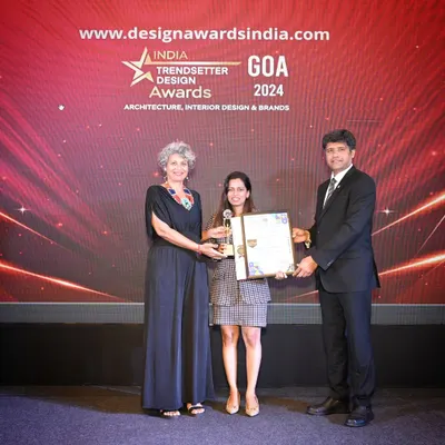 I am honored to have received the "Creative and Futuristic Interior Design Firm of the Year 2024" award. This recognition fuels my passion for innovation and excellence in design.