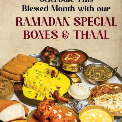 Celebrate this blessed month with our Ramadan Special Boxes & Thaal, a feast of flavors for your Iftar.