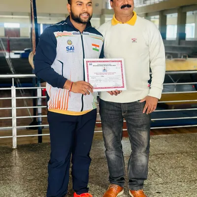 My qualifications are from the best. Here I am after successfully passing my Netaji Subhas National Institute of Sports (NIS) course with an 'A' Grade, a certification from the Sports Authority of India.