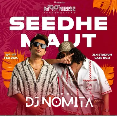 So excited to have played a hip hop set for the incredible Seedhe Maut and Krsna at the Moonrise Festival in Delhi. Sharing the stage with such huge names was an amazing experience.
