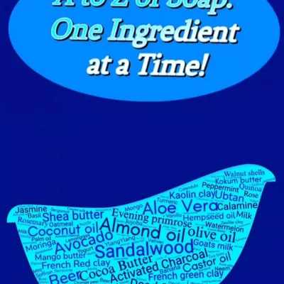 Kicking off my A-to-Z of soap ingredients series! This word cloud shows just a fraction of the amazing natural ingredients I love to use in my cold process soaps.
