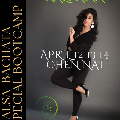Save the dates for my Salsa Bachata Special Bootcamp in Chennai. Looking forward to sharing my knowledge with the Chennai dance community.