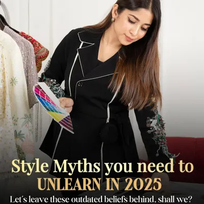 It's time to unlearn outdated style myths. In this series, I'm debunking common fashion rules to help you dress in a way that feels authentic to you. Let's leave these old beliefs behind in 2025.