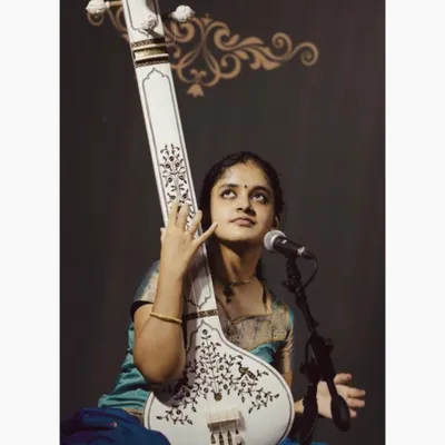 A quiet moment with my beautiful Miraj tanpura. The tanpura provides the 'adhara shruti', the foundational drone that is the soul of our music, and it is my constant companion on and off stage.
