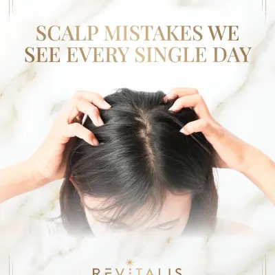 The foundation of my practice is focusing on the scalp. Before we can treat hair fall or dullness, we must address the health of the scalp where the hair grows. This is where I start with every patient.
