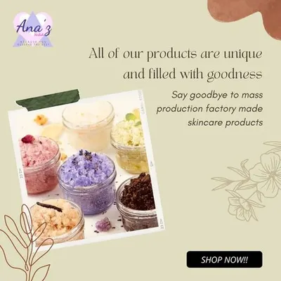 All of my products are unique and filled with goodness. I invite you to say goodbye to mass-produced, factory-made skincare and try something that is handmade with care, just for you.