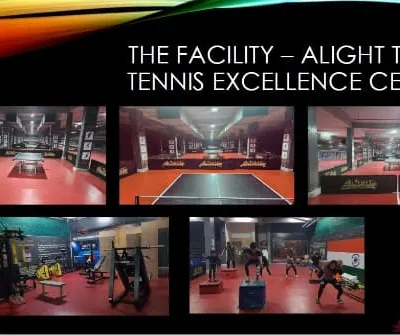 A look at our facility. We offer a world-class arena with multiple tables, a fully equipped gym, and a professional training environment.