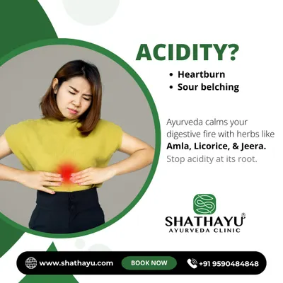 Acidity, characterized by heartburn and sour belching, is a sign of an aggravated digestive fire. We use cooling and soothing herbs like Amla, Licorice, and Jeera to calm the stomach and stop acidity at its source.