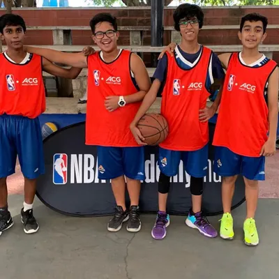 Our boys ready to compete for a spot at the Jr. NBA Academy. We love seeing our players embrace these opportunities to showcase their talent on a bigger stage.