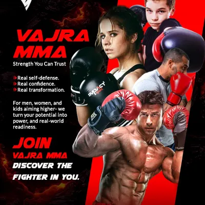 MMA is for men, women, and kids. We provide a path for everyone to transform their potential into real-world readiness and discover the fighter within.