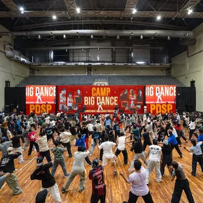 The scale of Camp Big Dance is something you have to see to believe. Hundreds of dancers from across the country learning together under one roof at the Noida Indoor Stadium.