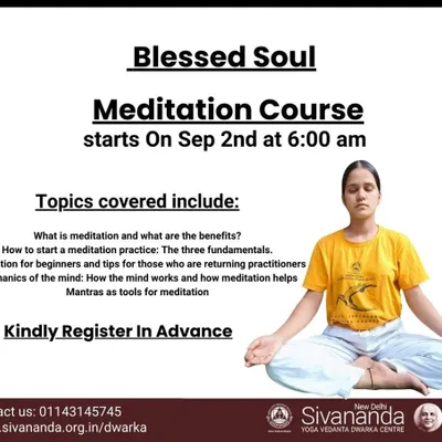 An overview of the topics covered in our comprehensive Meditation Course. We explore the theory and practice of meditation, from fundamentals for beginners to using mantras as tools.