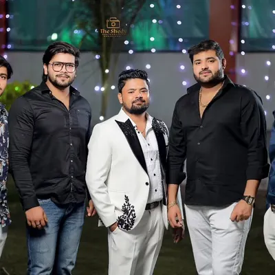 The groom and his groomsmen looking sharp and ready for the ceremony. We always make sure to get great group shots of the wedding party.