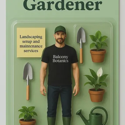 I like to think of myself as a superhero for your plants. This fun graphic captures my mission perfectly: to provide all the tools and expertise needed to fight plant neglect and create thriving green spaces in the city.