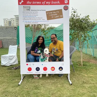 I love seeing the whole family have fun. This is from our "DOG-JOG" event, where we create special memories for paw-parents and their beloved dogs.