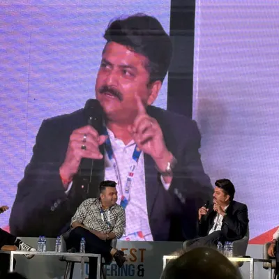 Sharing my insights on sustainable event design during a panel discussion at the Catering & Decor Expo. It's a privilege to discuss new trends and ideas with fellow industry leaders.