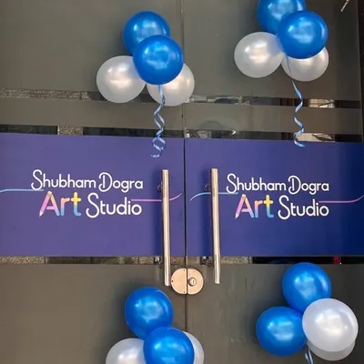 The entrance to Shubham Dogra Art Studio. This is where your new artistic journey begins.