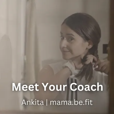 Meet your coach, Ankita. I'm here to guide you through post-pregnancy core rehab, diastasis recti recovery, and postpartum strength training to help you feel stronger from the inside out.
