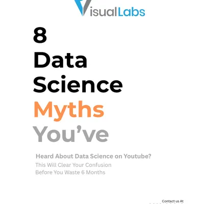 Let's clear up 8 common Data Science myths you've probably heard. Understanding the truth will save you months of confusion and help you focus on what really matters.