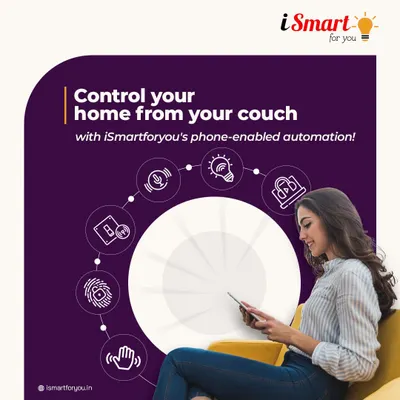 This is what true convenience looks like. From your phone, you can control your lights, fans, AC, and security systems without getting up. I specialize in retrofit solutions, so there's no need for rewiring your existing setup.