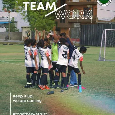 Everything starts here. We believe that teamwork, trust, and unity are the foundation of every great goal and every victory.