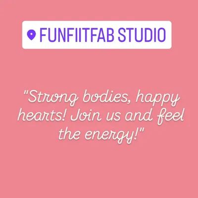 Strong bodies, happy hearts. This is the core belief behind my studio, a place to feel the positive energy.