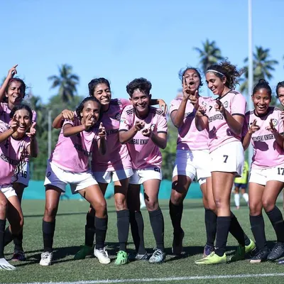 The joy of victory. A fun, candid team photo celebrating a great win and our incredible team spirit.