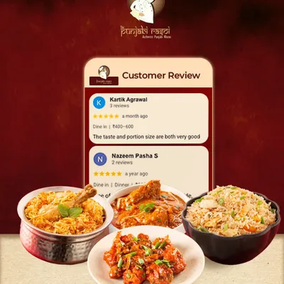 Our flavours speak for themselves, and so do our customers. We are proud to share these kind reviews about our food and portion sizes.