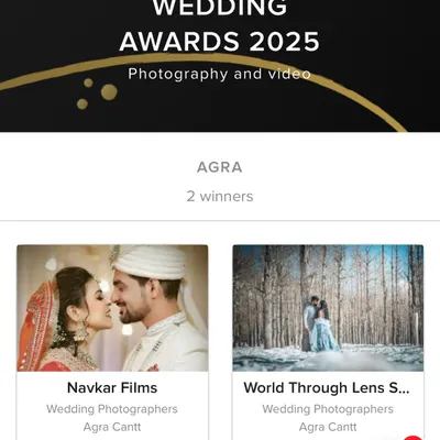 I am proud to be listed as a winner in the Wedding Awards 2025. This recognition from a trusted platform highlights my commitment to delivering exceptional photography services.