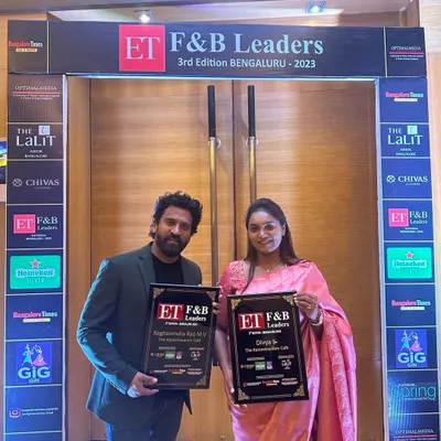 Honored to be recognized as an ET F&B Leader alongside my husband. These awards are a reflection of our commitment to quality, innovation, and building a strong brand.