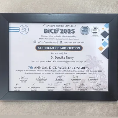 It was an honor to participate as faculty at the 7th Annual DICD World Congress. Continuous learning and engaging with international dialogues in clinical dermatology is essential to my practice.