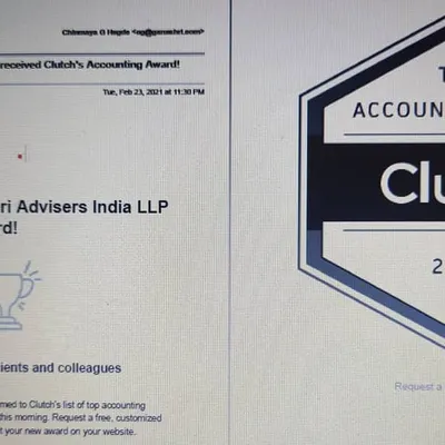 We were exhilarated to receive this international award from Clutch, naming us a Top Accounting Firm in 2021. This is a direct result of positive client feedback and our consistent performance in outsourced accounting.