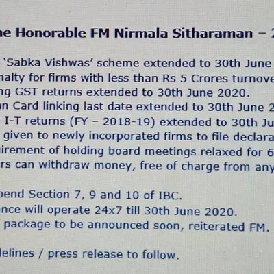 An example of an important regulatory update we shared with our clients. This list details extensions and reliefs announced by the Finance Minister, helping businesses stay informed and compliant.