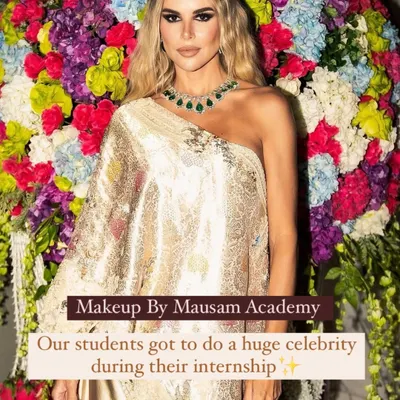 Our students got to do makeup on a huge celebrity during their internship. This was for the Ambani Wedding, giving them unparalleled industry exposure.