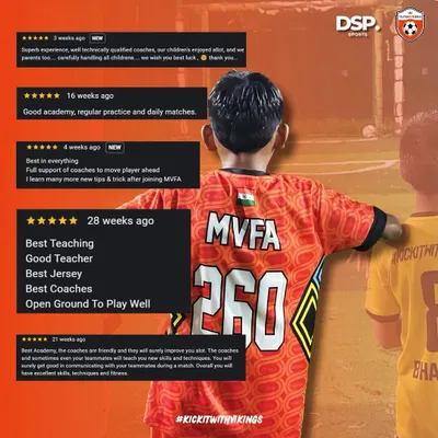 Real feedback from the squad. These Google reviews highlight the quality of my coaching, the effectiveness of the regular practice, and the supportive team environment I've built.