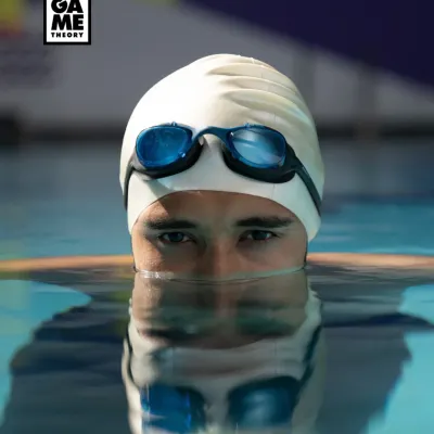 Eyes on the goal, fully in the game. This intense, focused shot captures the determination we instill in every swimmer. Join the city's most trusted swimming program.