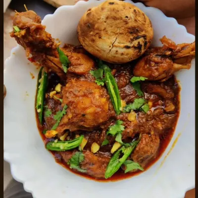 A taste of authentic home-style cooking with our Desi Chicken Curry. This rich and spicy dish, served with a traditional litti, is a crowd favorite for events wanting a true North Indian flavor.