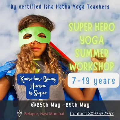 Announcing my Superhero Yoga Summer Workshop for children. This program is a perfect way for kids to spend less time on screens and more time discovering their own inner strength and potential.