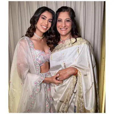 A beautiful moment between the bride and her mother at the engagement. I gave them both glowing, elegant makeup looks that complement each other perfectly.