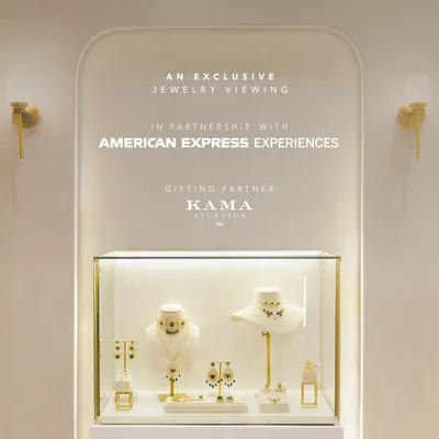 An exclusive jewelry viewing hosted at our Hyderabad store in partnership with American Express Experiences, showcasing our finest jewelry for discerning cardmembers.
