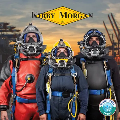 We are proud to be an official reseller for Kirby Morgan Dive Systems. This partnership allows us to supply the same industry-leading helmets and masks used by commercial and military divers around the globe, backed by our expert service and support.