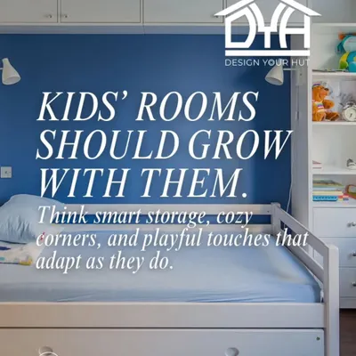 This is a perfect example of future-proof furniture. The bed includes a large pull-out drawer, ideal for storing extra bedding, toys, or even a mattress for sleepovers. The built-in wall cabinets provide ample storage, keeping the floor space clear.