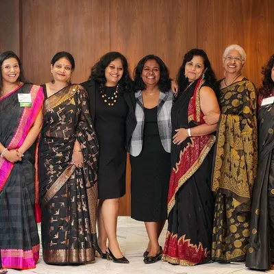 With my tribe of amazing women entrepreneurs at a BNI event. The support and camaraderie in this group are immense, and we are always there to celebrate each other's successes.